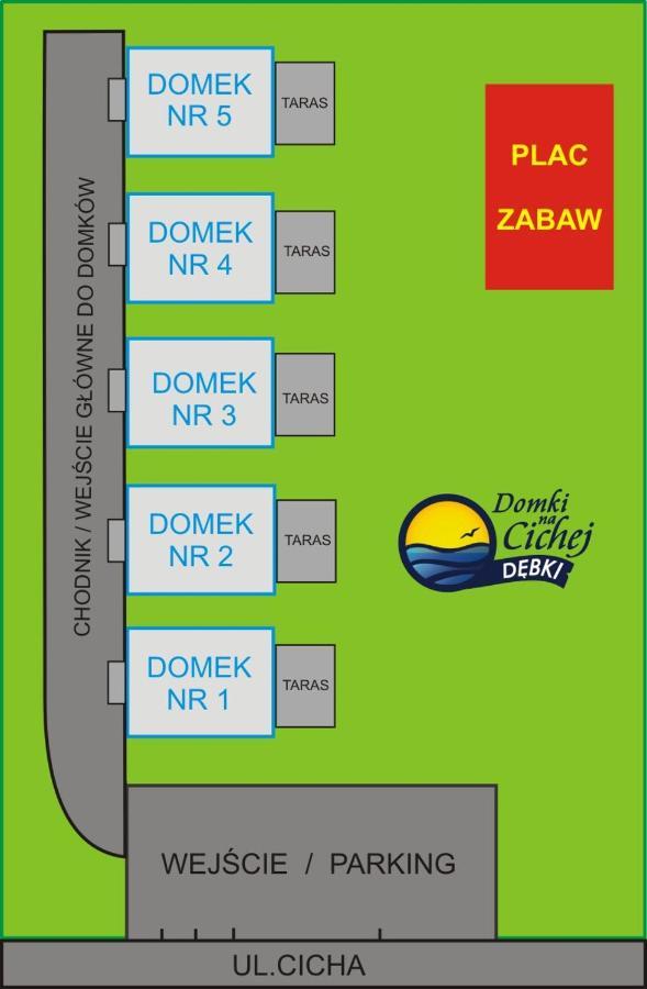 Domki Na Cichej Dębki Extérieur photo